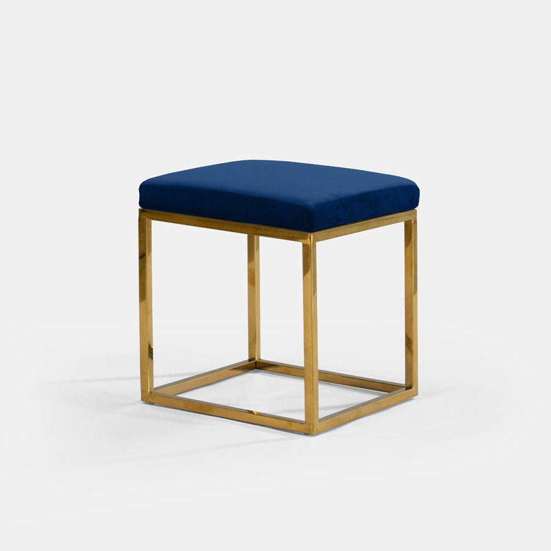 Indigo Berlin Square Ottoman