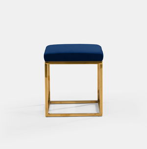 Indigo Berlin Square Ottoman