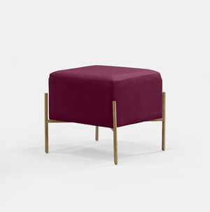 Eggplant Osaka Ottoman