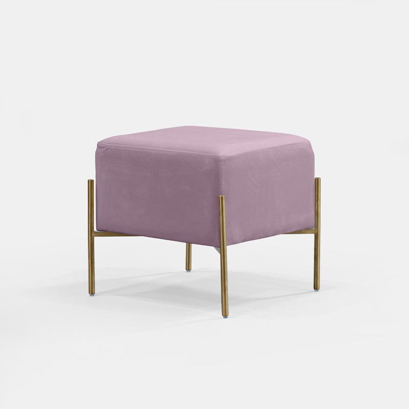 Lilac Osaka Ottoman
