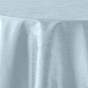 Powder Blue Faux Dupioni - DISCONTINUED