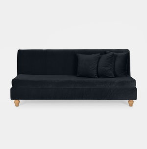Black Winslow Sofa 6ft