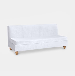 White Winslow Sofa 6ft