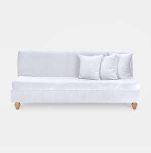 White Winslow Sofa 6ft