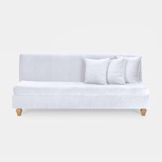 White Winslow Sofa 6ft - view 3