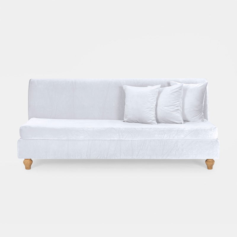 White Winslow Sofa 6ft - view 3 of 4