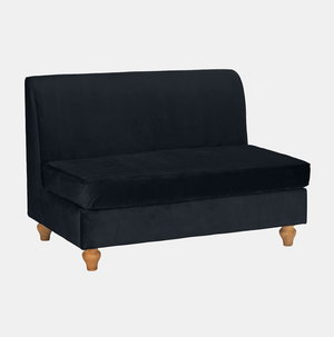 Black Winslow Sofa 4ft