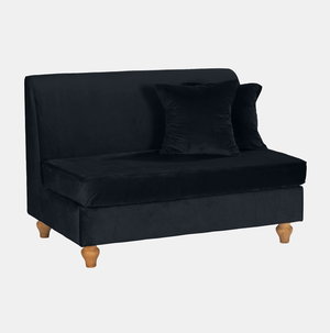 Black Winslow Sofa 4ft