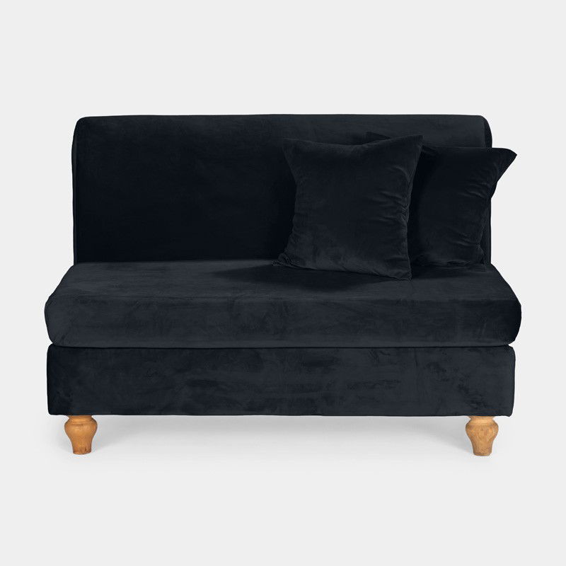 Black Winslow Sofa 4ft - view 3 of 4