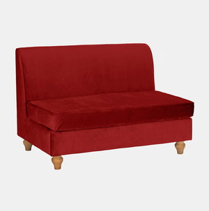 Red Winslow Sofa 4ft
