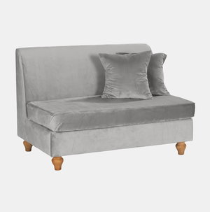Steel Winslow Sofa 4ft