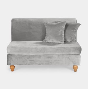 Steel Winslow Sofa 4ft