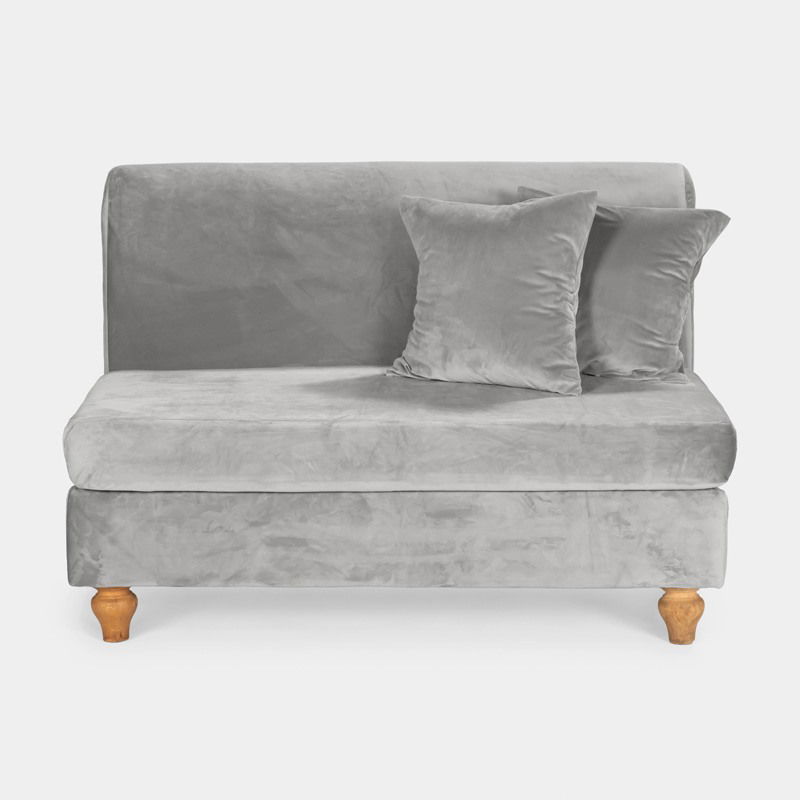 Steel Winslow Sofa 4ft - view 3 of 4