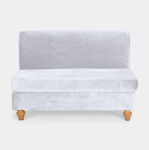 White Winslow Sofa 4ft