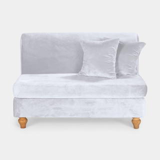 White Winslow Sofa 4ft - view 3