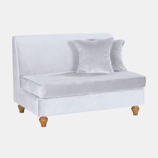 White Winslow Sofa 4ft - view 1
