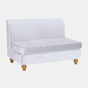 White Winslow Sofa 4ft