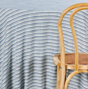 Navy Cascade Stripe