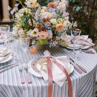 Navy Cascade Stripe - view 3