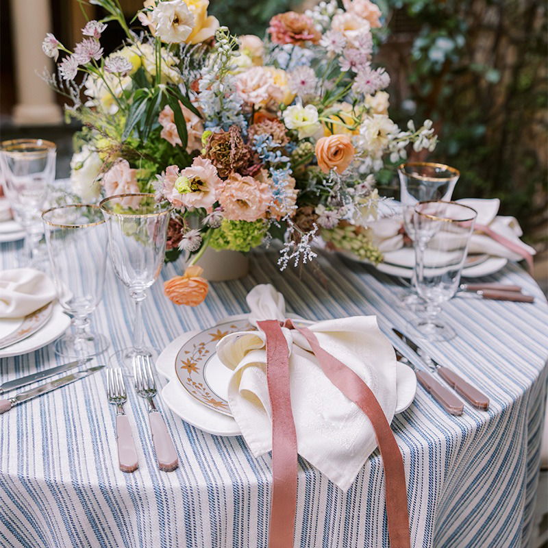 Navy Cascade Stripe - view 4 of 9