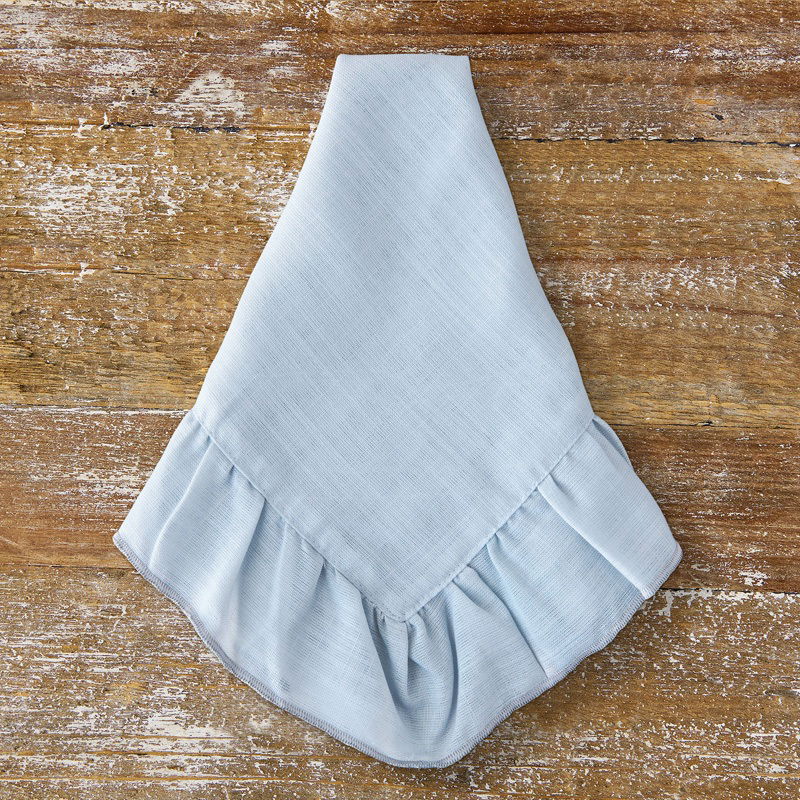 Cornflower Simone Ruffle Napkin - view 1 of 1