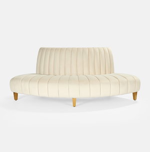 Oatmeal Ellison Sofa - Full Round