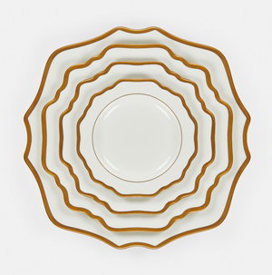 White Ella Dinnerware