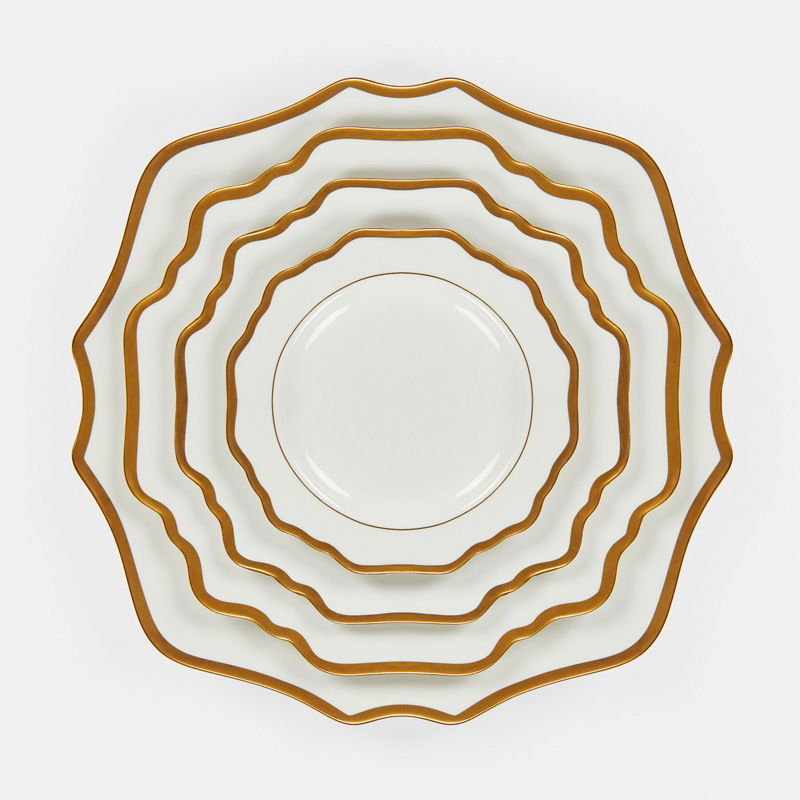 White Ella Dinnerware - view 1 of 5