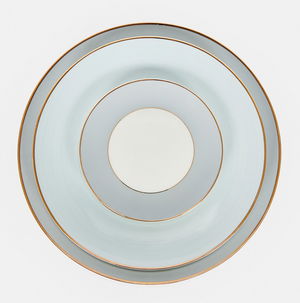 Dusty Blue Evelyn Dinnerware