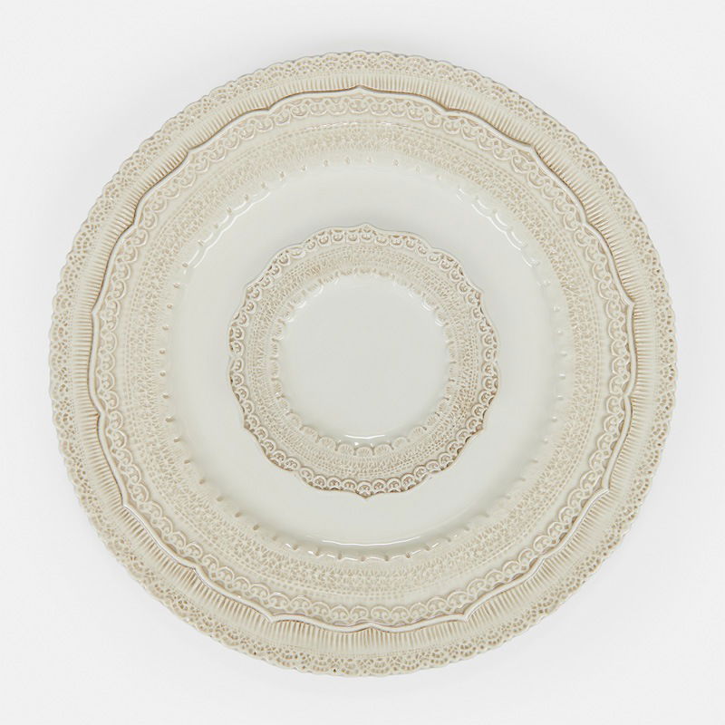 Cream Finezza Dinnerware - view 1 of 3