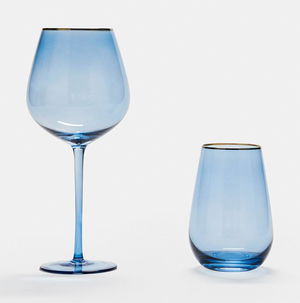 Bleu Bella Glassware