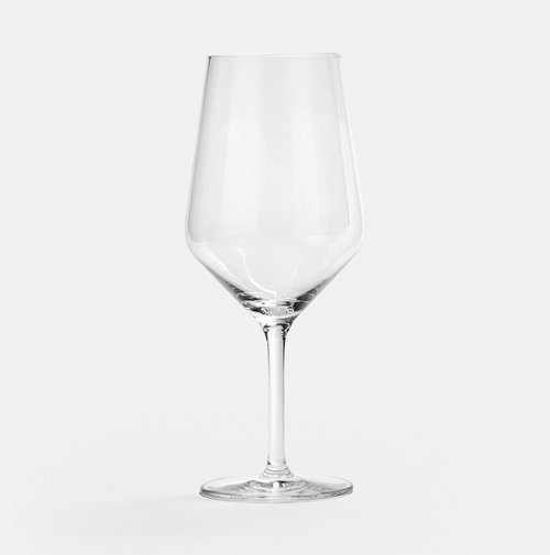 Clear Elisa Red Wine Glass