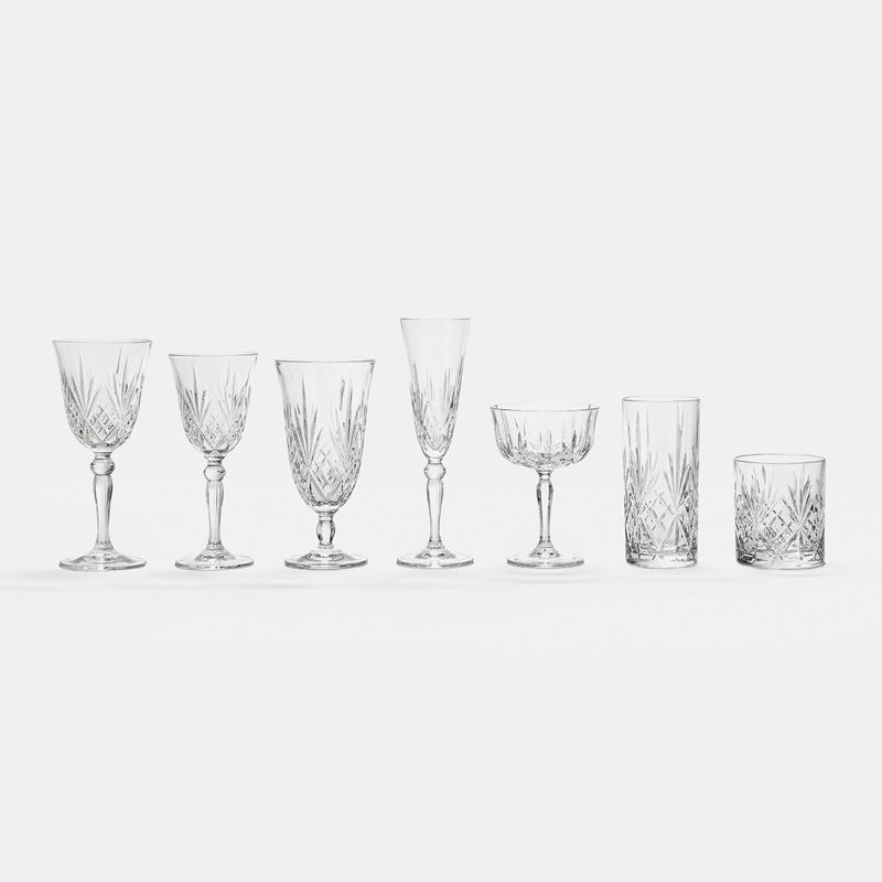 Clear Melodia Glassware - view 1 of 8
