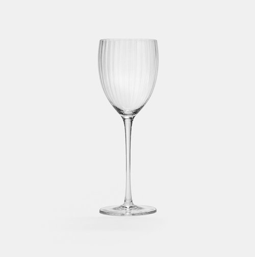 Clear Quinn White Wine Glass