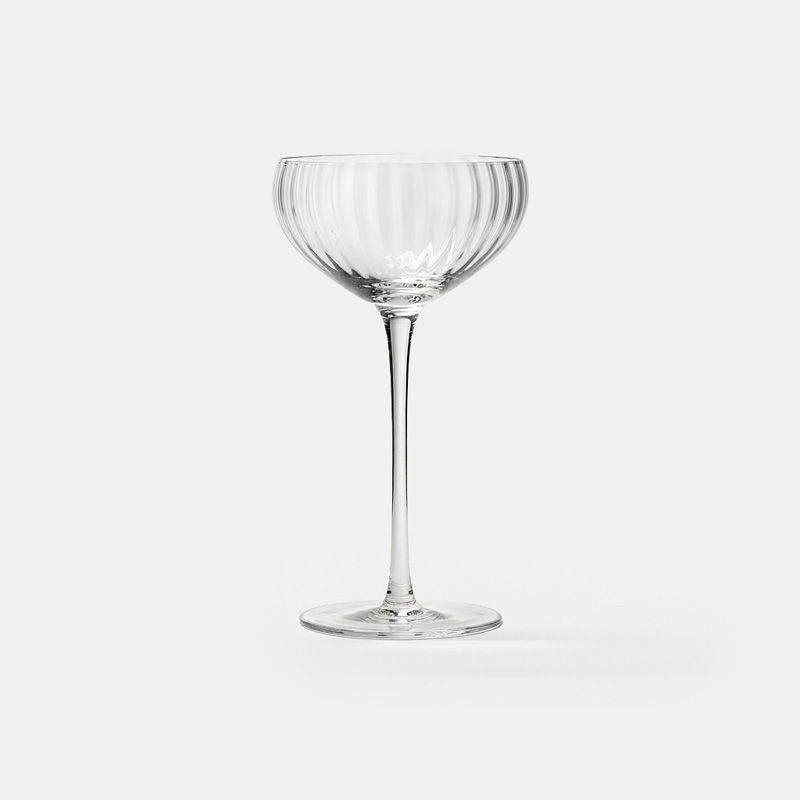 Clear Quinn Champagne Coupe