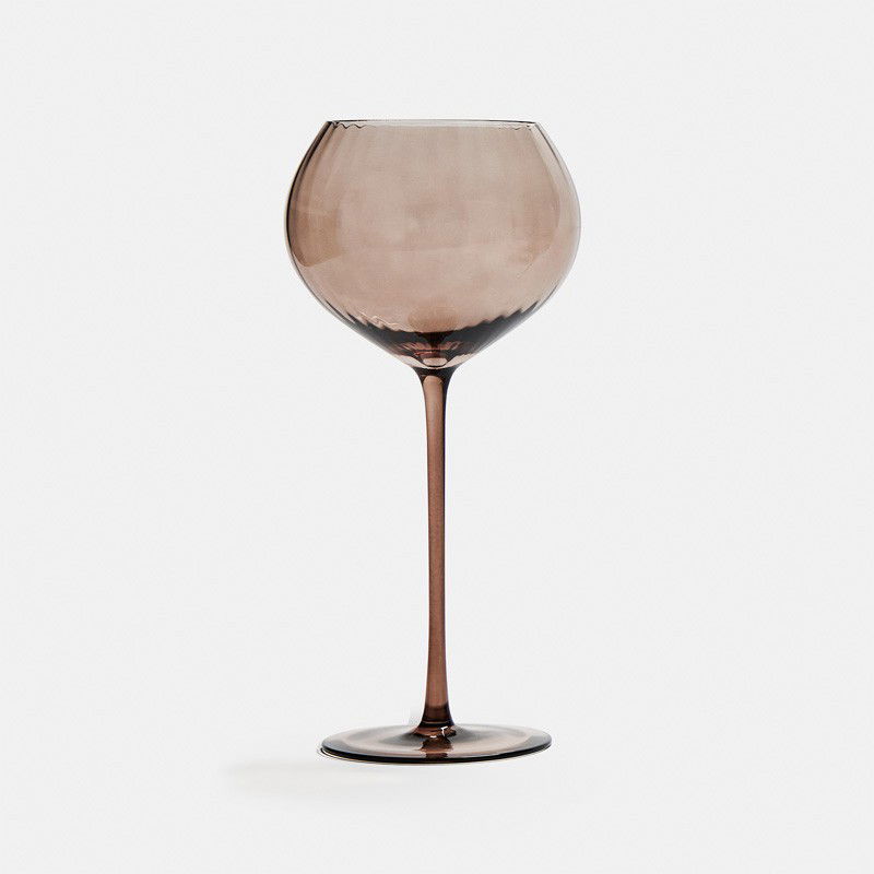 Mocha Quinn Red Wine Glass