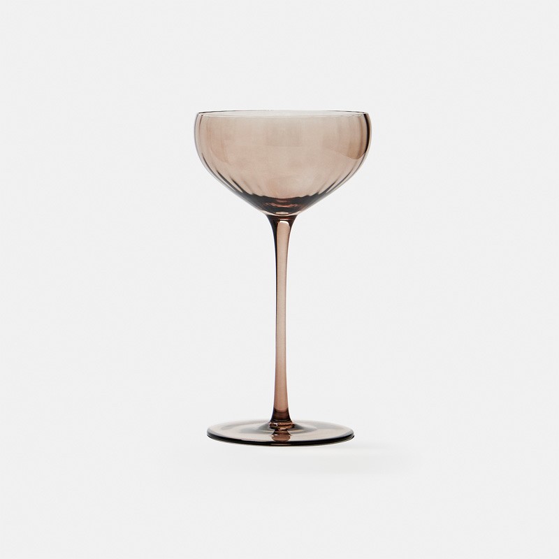 Mocha Quinn Champagne Coupe