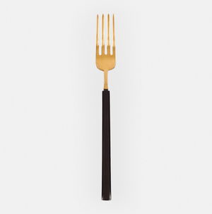 Black & Gold Benjamin Flatware