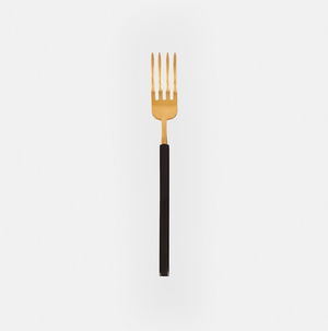 Black & Gold Benjamin Flatware