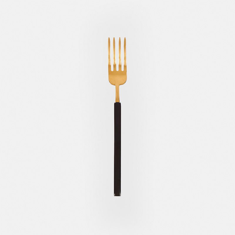 Black & Gold Benjamin Flatware - view 5 of 6