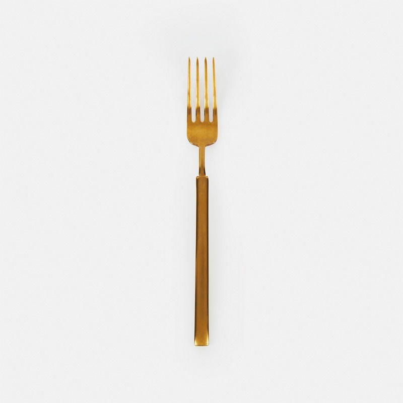 Gold Benjamin Dinner Fork