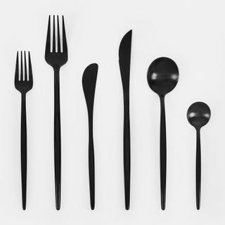 Black Celeste Flatware - view 1