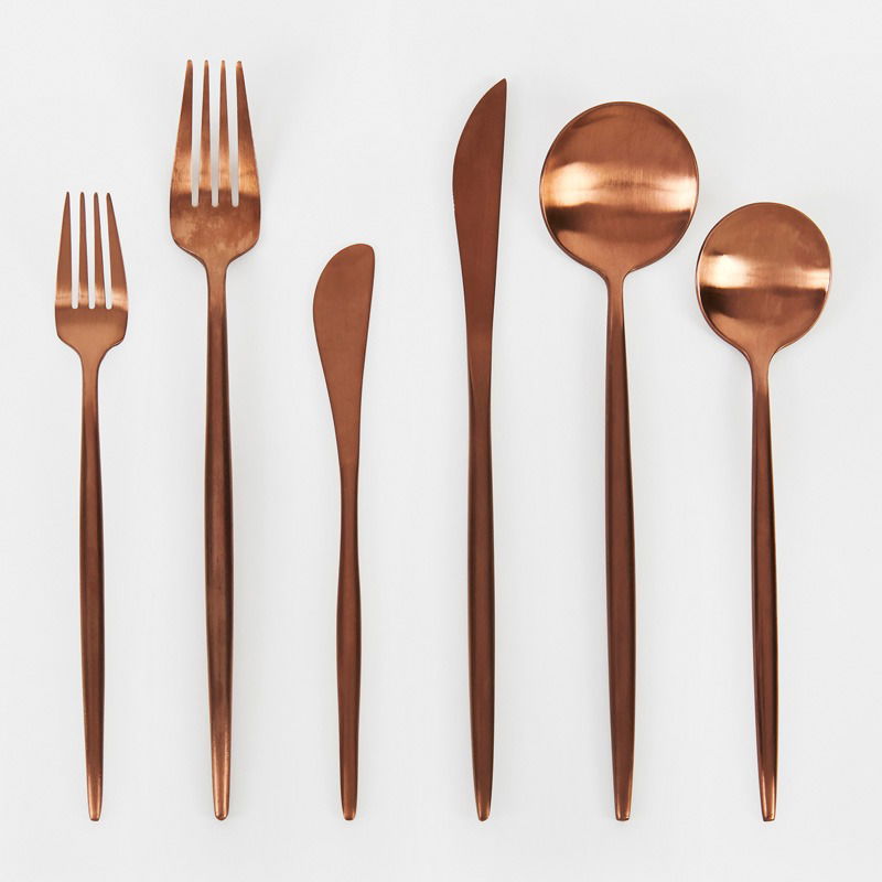 Copper Celeste Flatware - view 1 of 7