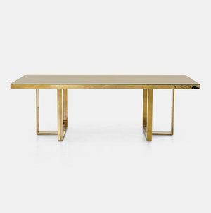 Gold Bilbao Rectangular Table