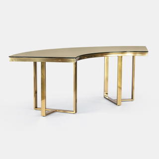 Gold Bilbao Serpentine Table - view 1