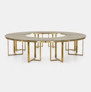 Gold Bilbao Hollow Table