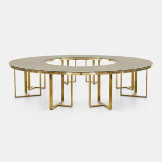 Gold Bilbao Hollow Table - view 1