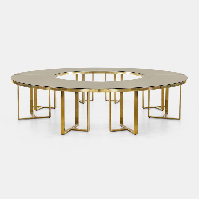 Gold Bilbao Hollow Table - view 1 of 2