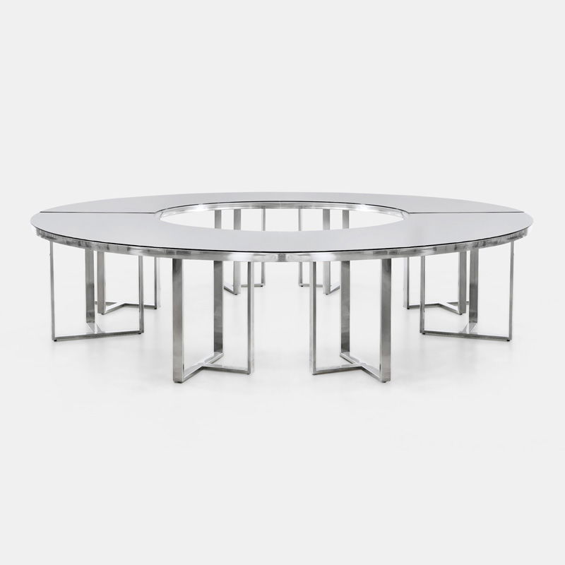 Silver Bilbao Hollow Table - view 1 of 2