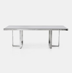 Silver Bilbao Rectangular Table